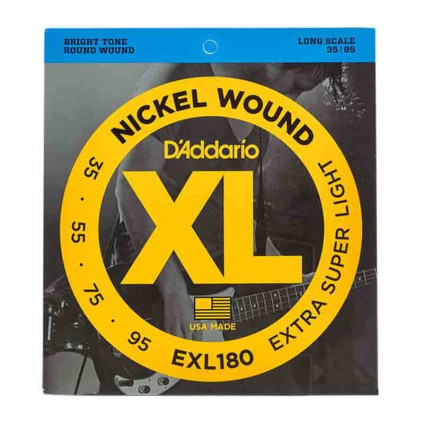 قیمت خرید فروش سیم گیتار باس 4 سیم Daddario EXL180