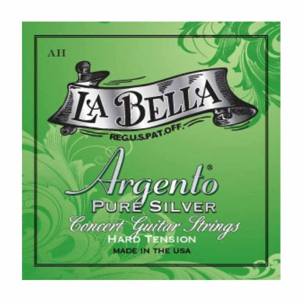 قیمت خرید فروش سیم گیتار کلاسیک Hard Tension Labella AH Argento Pure Silver Hard