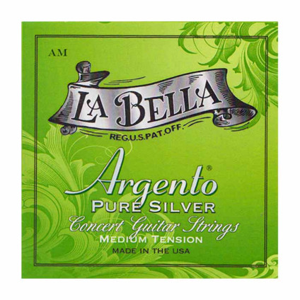 قیمت خرید فروش سیم گیتار کلاسیک Medium Tension Labella AM Argento Pure Silver