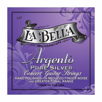 قیمت خرید فروش سیم گیتار کلاسیک Polished Labella AP Argento Pure Silver