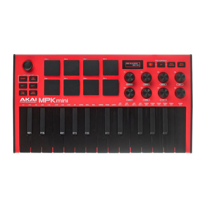 قیمت خرید فروش میدی کنترلر AKAI MPK mini MK3 Red