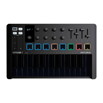 قیمت خرید فروش میدی کنترلر Arturia MiniLab 3 Deep Black