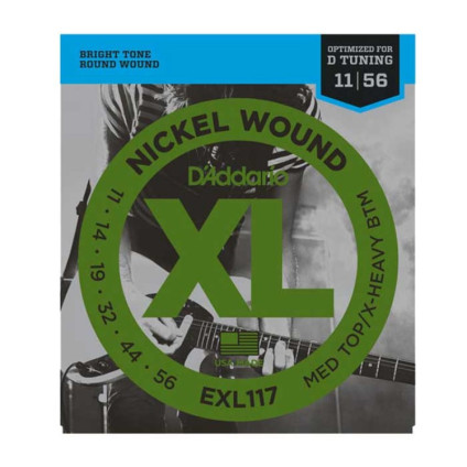 قیمت خرید فروش سیم گیتار الکتریک 11-56 Daddario EXL117