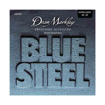 قیمت خرید فروش سیم گیتار باس 4 سیم Dean Markley 2670A Blue Steel NPS 40-95