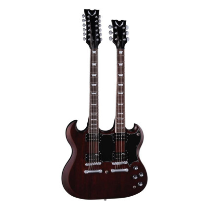قیمت خرید فروش گیتار الکتریک Dean Gran Sport Double Neck W C Worn Brown