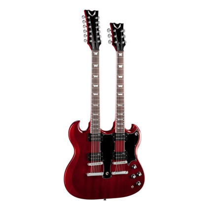 قیمت خرید فروش گیتار الکتریک Dean USA Gran Sport Doubleneck Trans Cherry