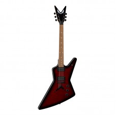 Dean ZX Flame Top Trans Red