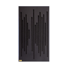 Deconik Wave Wood Alpha Bass Trap Black