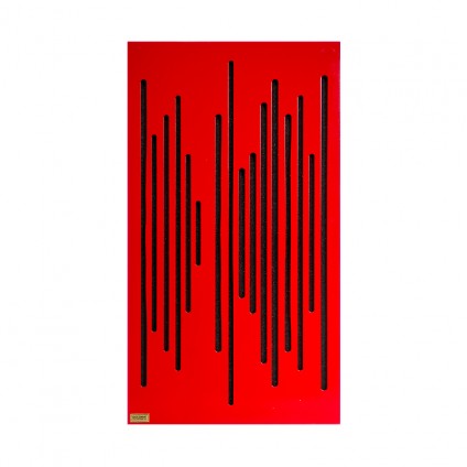 قیمت خرید فروش پنل آکوستیک Deconik Wave Wood Alpha Bass Trap Red