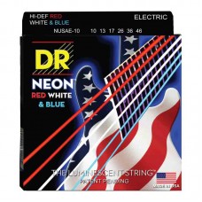 10-46 DR Neon Red White Blue