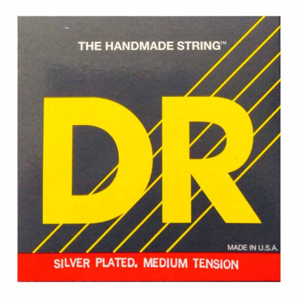قیمت خرید فروش سیم گیتار کلاسیک Medium Tension DR Silver PLated Medium Tension 22-44