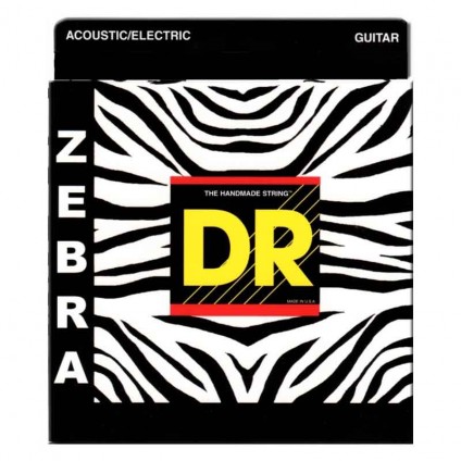 قیمت خرید فروش سیم گیتار آکوستیک 10-46 DR Zebra Acoustic-Electric 10-46