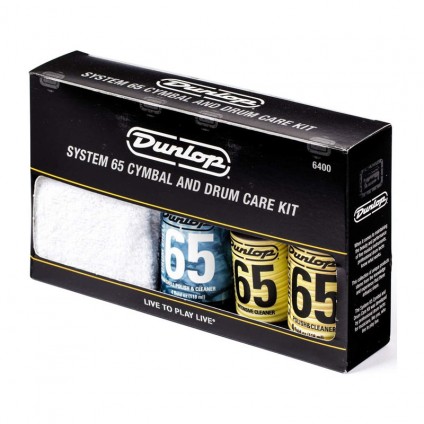 قیمت خرید فروش پولیش و تمیز کننده Dunlop 6400 System 65 Cymbal And Drum Care Kit