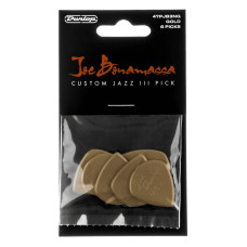 Dunlop Joe Bonamassa Jazz III Gold 1.38mm 6-Pack
