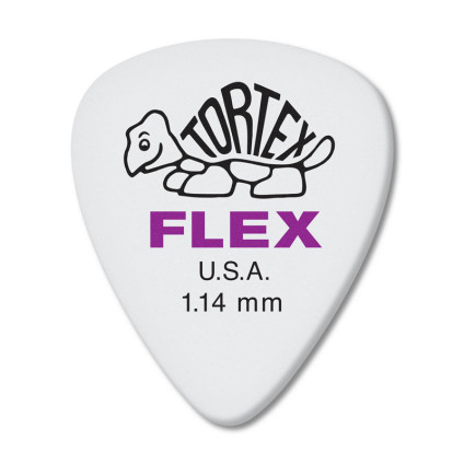 قیمت خرید فروش پیک گیتار 1.14mm Dunlop Tortex Flex 1.14mm