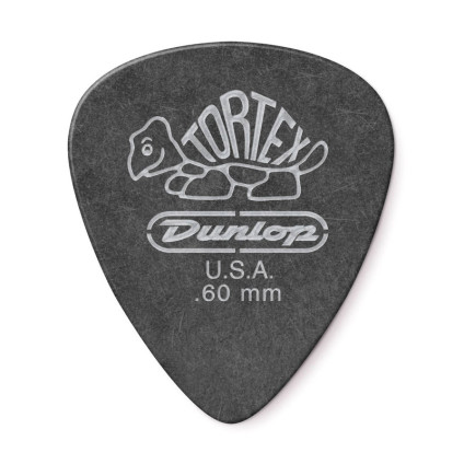 قیمت خرید فروش پیک گیتار 0.60mm Dunlop Tortex Pitch Black Standard 0.60mm