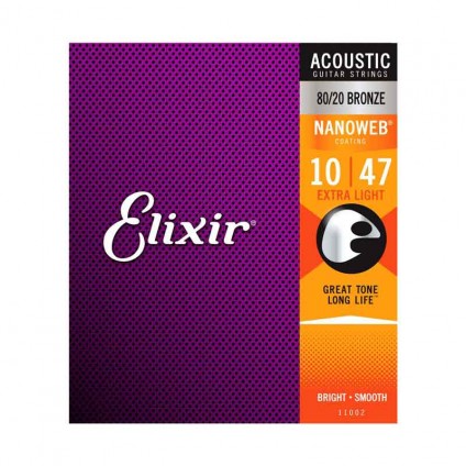 قیمت خرید فروش سیم گیتار آکوستیک 10-47 Elixir 10-47 Nanoweb