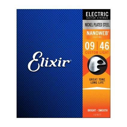 قیمت خرید فروش سیم گیتار الکتریک 9-46 Elixir 09-46 Nanoweb