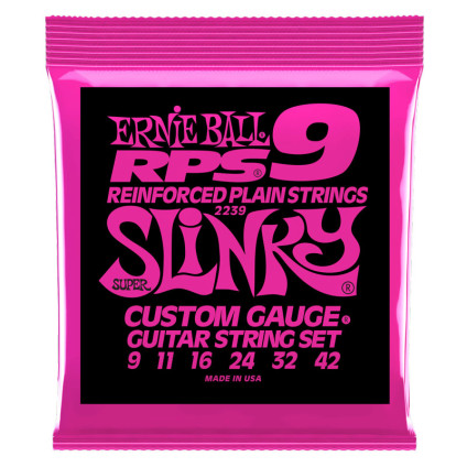قیمت خرید فروش سیم گیتار الکتریک  9-42 Ernie Ball 2239 Super Slinky RPS 09-42