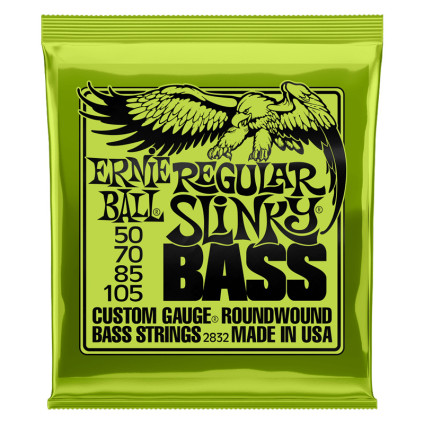 قیمت خرید فروش سیم گیتار باس 4 سیم Ernie Ball 2832 Regular Slinky Bass 50-105