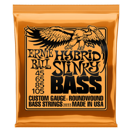 قیمت خرید فروش سیم گیتار باس 4 سیم Ernie Ball 2833 Hybrid Slinky Bass 45-105