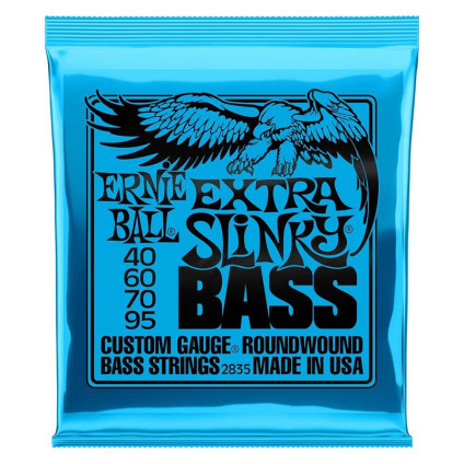 قیمت خرید فروش سیم گیتار باس 4 سیم Ernie Ball 2835 Extra Slinky Bass 40-95