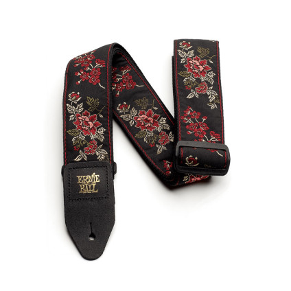 قیمت خرید فروش بند گیتار Ernie Ball 4142 Classic Jacquard Red Rose