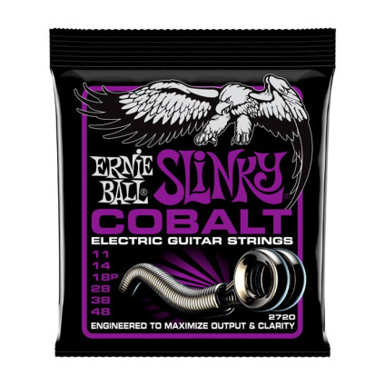 قیمت خرید فروش سیم گیتار الکتریک 11-48 Ernie Ball Slinky Cobalt 11-48