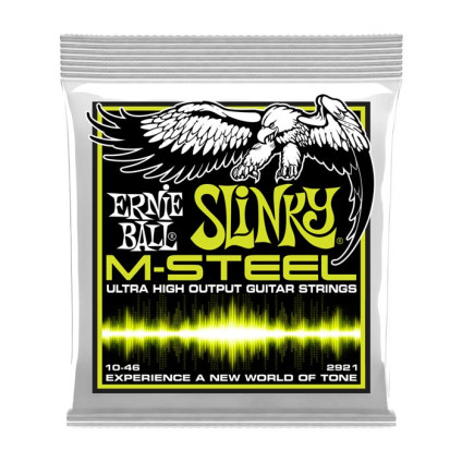 قیمت خرید فروش سیم گیتار الکتریک  10-46 Ernie Ball Slinky M-Steel 10-46