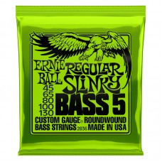 ErnieBall Regular Slinky 5-String Bass 45-130
