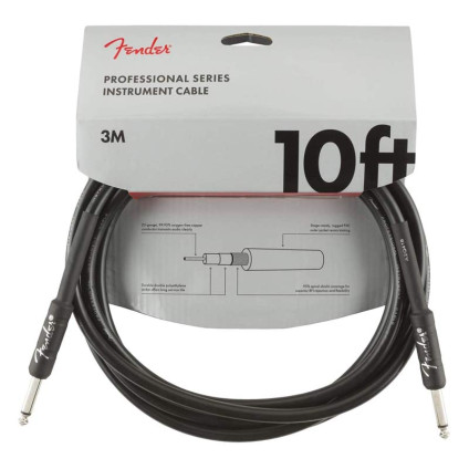 قیمت خرید فروش کابل گیتار TS to TS Fender Professional Series Instrument Cable 3m