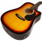 قیمت خرید فروش گیتار آکوستیک Squier SA 105CE Dreadnought Stained Hardwood Sunburst