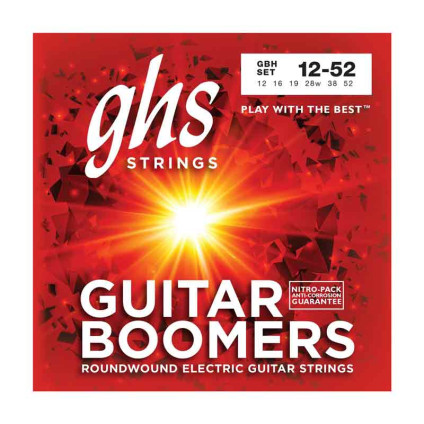 قیمت خرید فروش سیم گیتار الکتریک 12-52 ghs Boomers 12 52