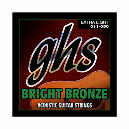 قیمت خرید فروش سیم گیتار آکوستیک 11-50 ghs Bright Bronze 11-50