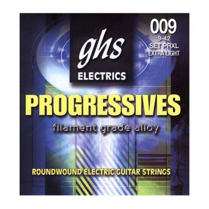 قیمت خرید فروش سیم گیتار الکتریک  9-42 ghs Progressives 09-42