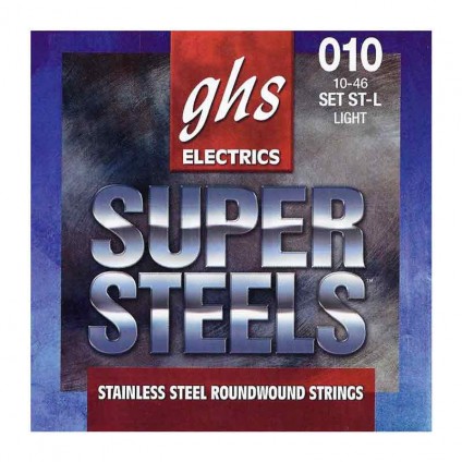 قیمت خرید فروش سیم گیتار الکتریک  10-46 ghs Super Steels 10 46