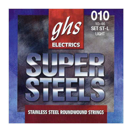 قیمت خرید فروش سیم گیتار الکتریک  10-46 ghs Super Steels 10 46
