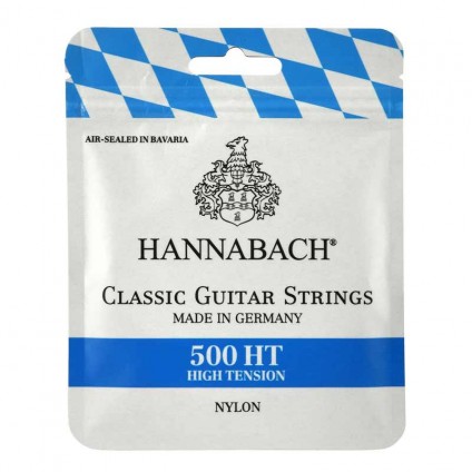 قیمت خرید فروش سیم گیتار کلاسیک High Tension Hannabach 500 HT