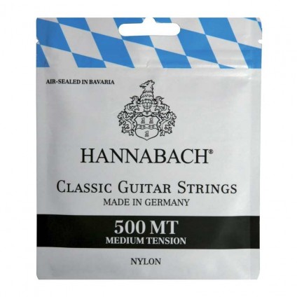 قیمت خرید فروش سیم گیتار کلاسیک Medium Tension Hannabach 500 MT