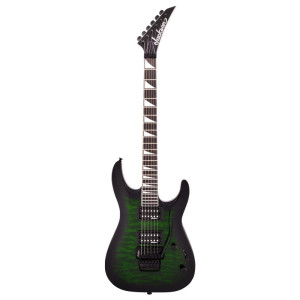Jackson Dinky Arch Top JS32Q DKA Transparent Green Burst