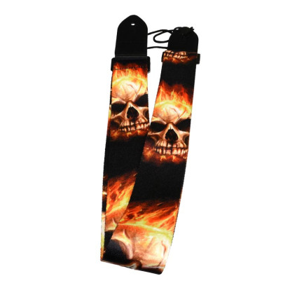 قیمت خرید فروش بند گیتار lespoir Skull Guitar Strap 01