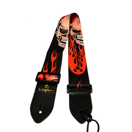 قیمت خرید فروش بند گیتار lespoir Skull Guitar Strap 02