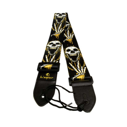 قیمت خرید فروش بند گیتار lespoir Skull Guitar Strap 03