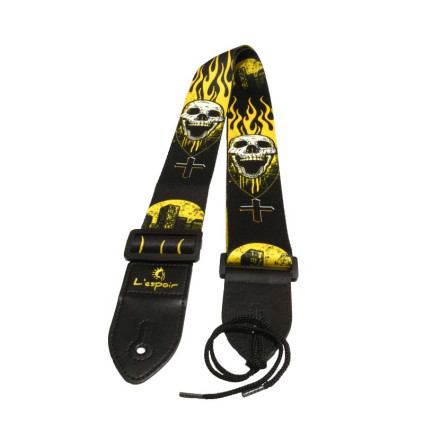 قیمت خرید فروش بند گیتار lespoir Skull Guitar Strap 04