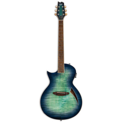 قیمت خرید فروش گیتار آکوستیک LTD TL-6 Thinline LH Aqua Marine Burst