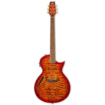 قیمت خرید فروش گیتار آکوستیک LTD TL-6 Thinline Tiger Eye Burst