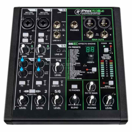 قیمت خرید فروش میکسر Mackie ProFX6v3