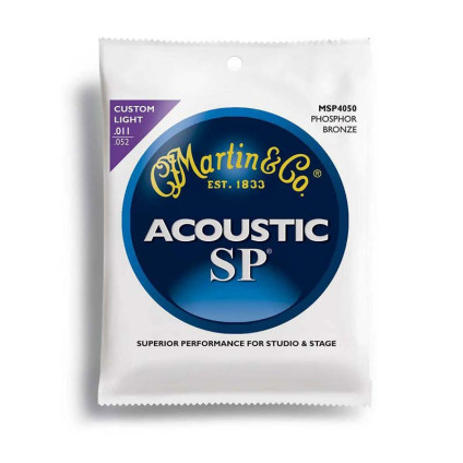 قیمت خرید فروش سیم گیتار آکوستیک 11-52 Martin MSP4050 11-52