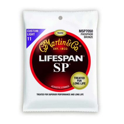 قیمت خرید فروش سیم گیتار آکوستیک 11-52 Martin Lifespan MSP7050 11-52
