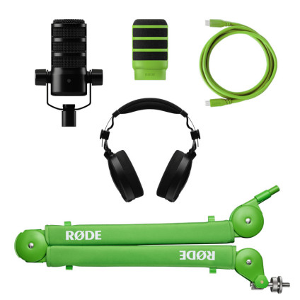 قیمت خرید فروش پکیج استودیویی RODE USB Podcast Expansion Kit Green